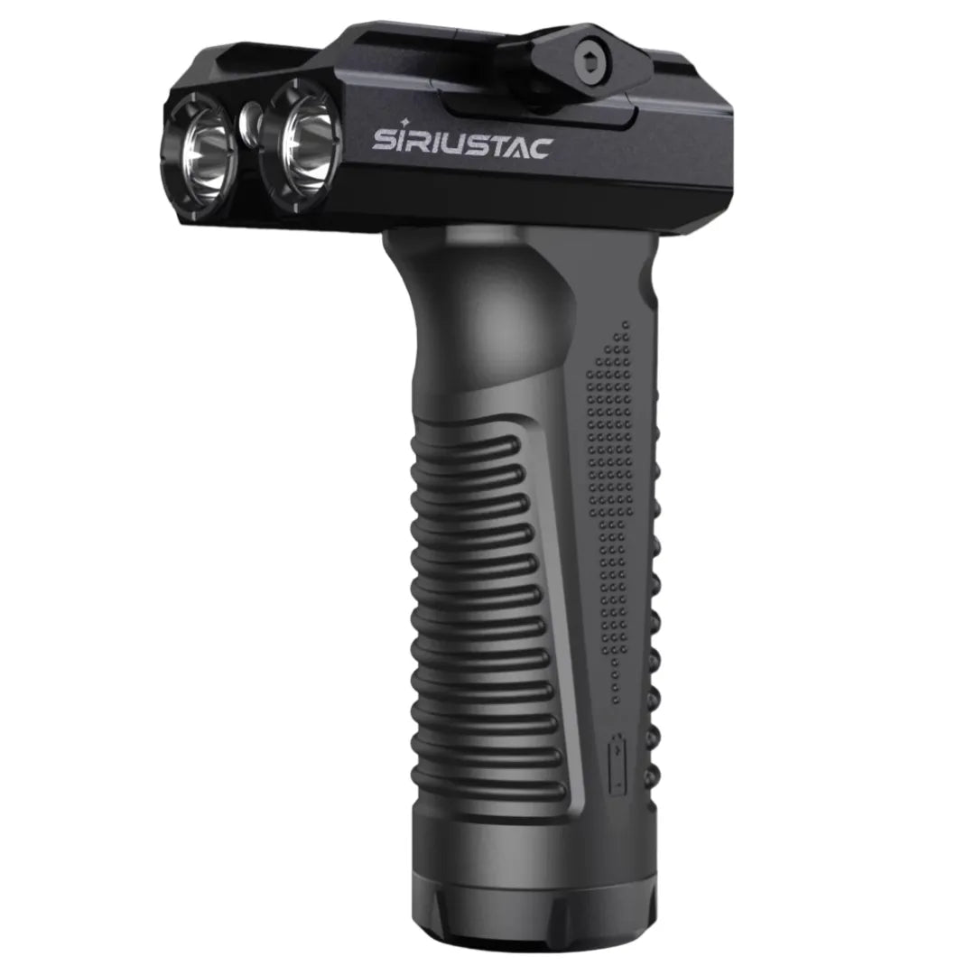 Mini Frontgrep med Grønn Laser og Lykt (2000 Lumen) - 21mm Rail - Game-On.no