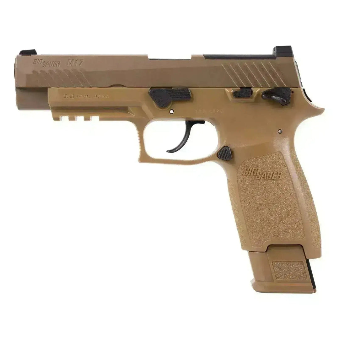 Sig Sauer M17 P320 ASP luftpistol 4.5 mm pellets – Tan - Game-On.no