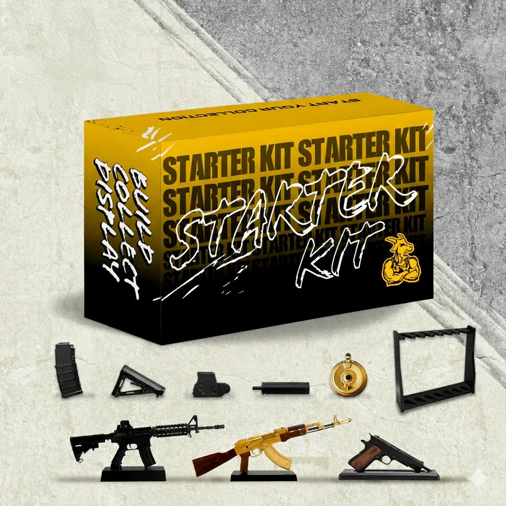 Goatguns - Starter Kit - Sett med AR15, AK47, 1911 og Tilbehør