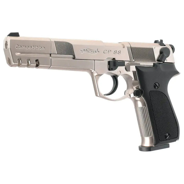 Walther CP88 Competition Sølv - 4.5mm Pellets - Game-On.no