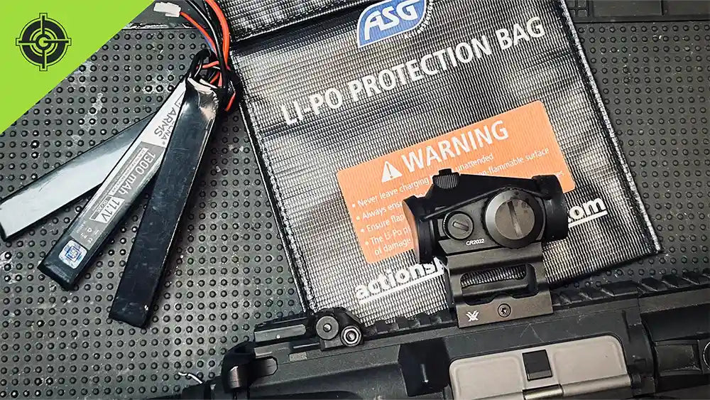 Airsoft batteri sikkerhetsguide