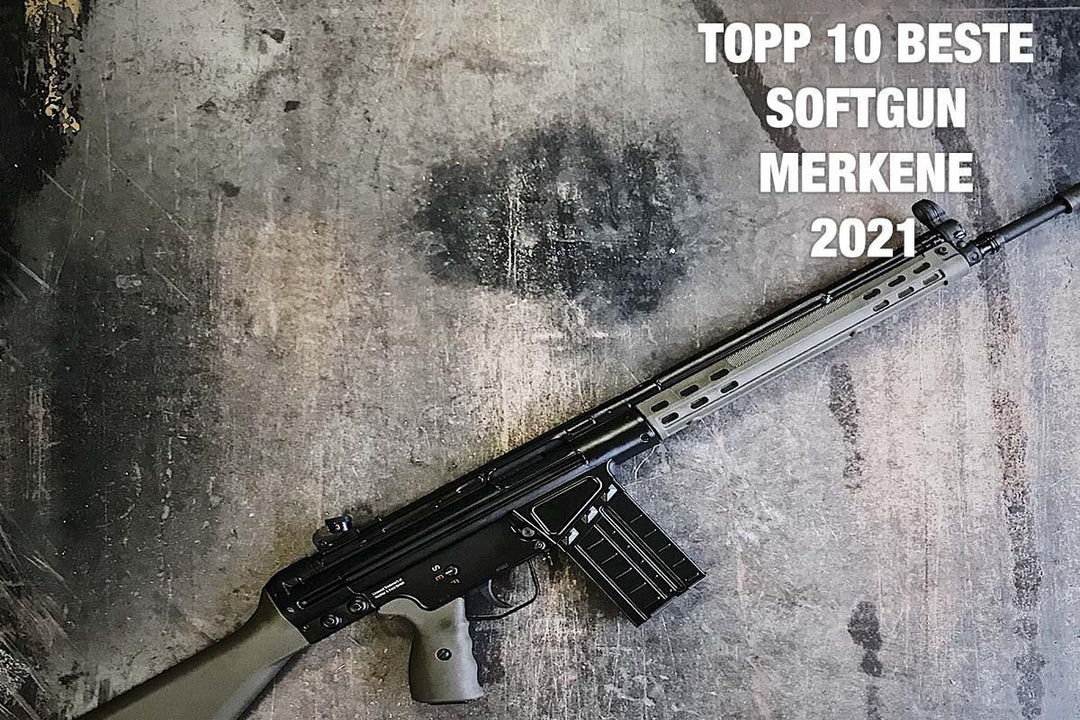 Beste softgun merkene 2026 - Game-On.no