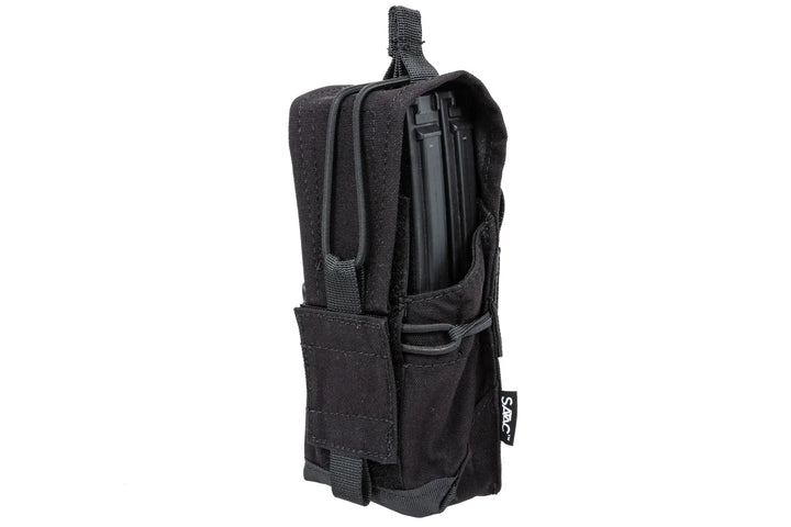 Specna Arms Dobbel Universal Magasinlomme - Sort - med magasin