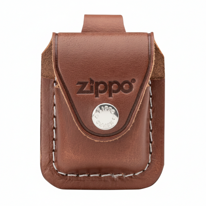 Zippo - Oryginalny uchwyt Zippo z klipsem - BRĄZOWY