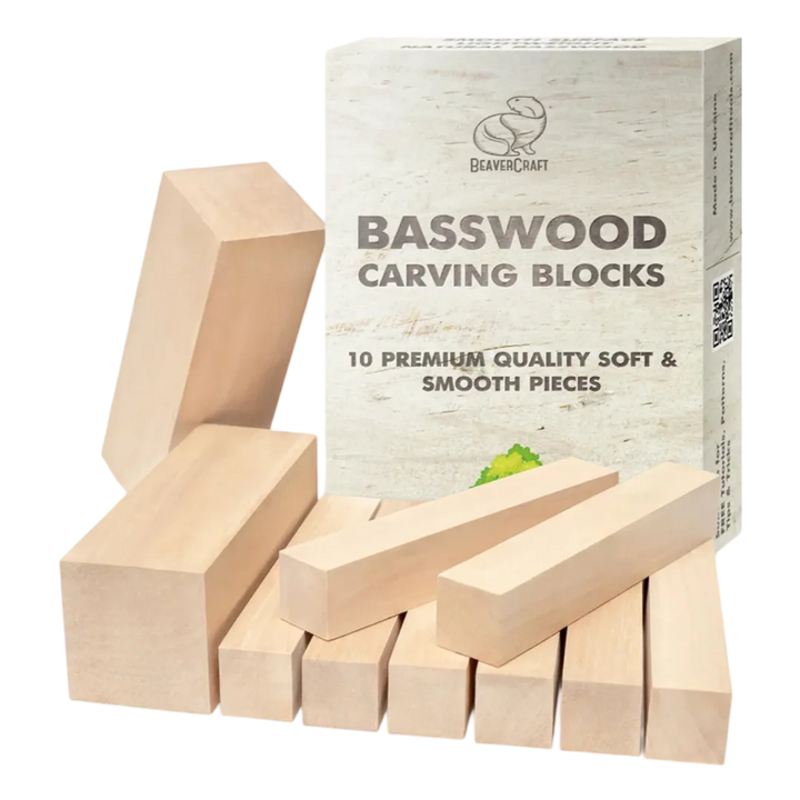 10stk Emne- Treklosser til Treskjæring Lind - Game-On.no