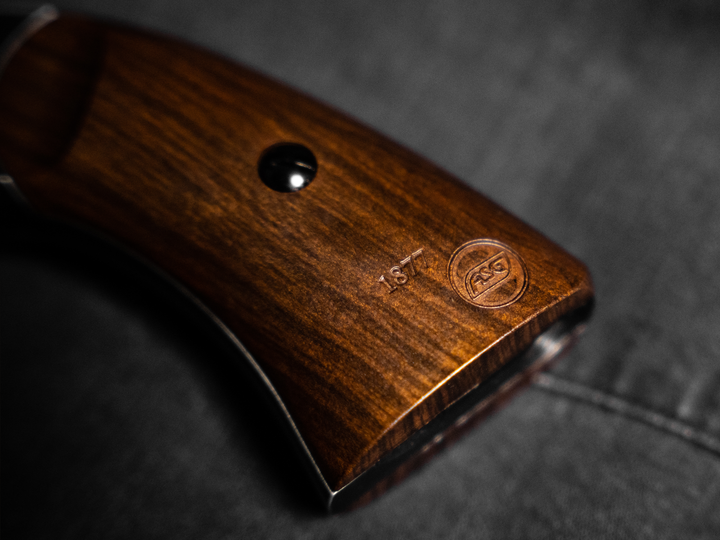 Rewolwer Schofield nr 3 - śrut 4,5 mm - postarzana czerń