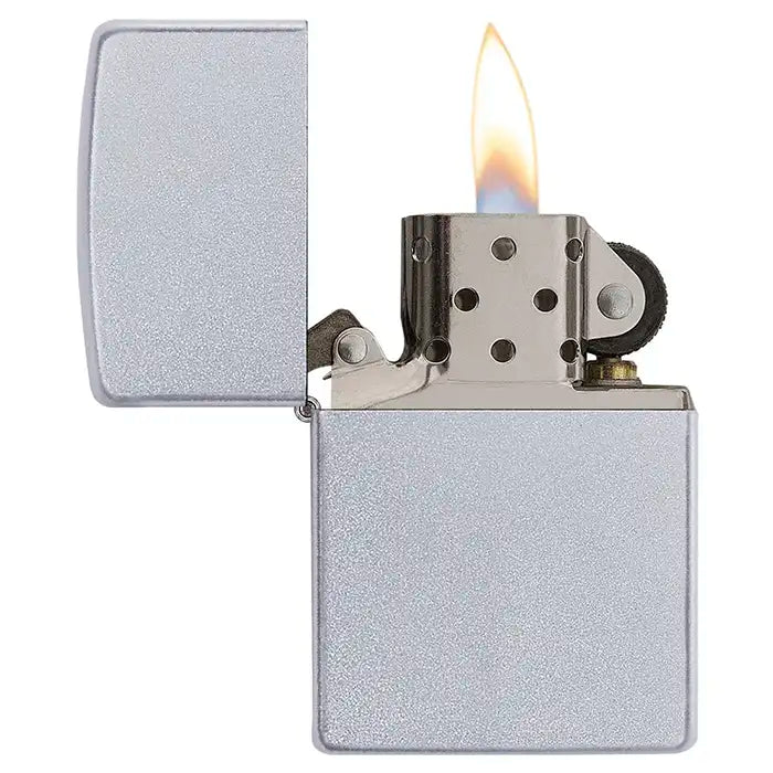 Zapalniczka Zippo - Klasyczny Satynowy Chrom