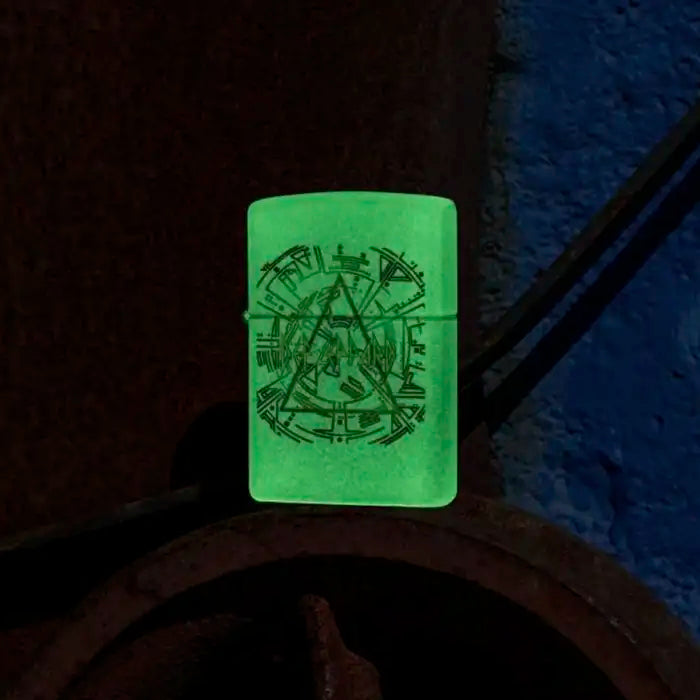 Zippo - Motyw „Hysteria” Def Leppard – Zapalniczka świecąca w ciemności