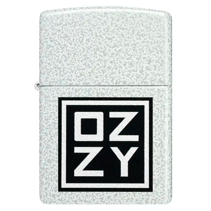 Zippo - Ozzy Osbourne "Ozzy Logo" - Zapalniczka z wykończeniem lodowcowym