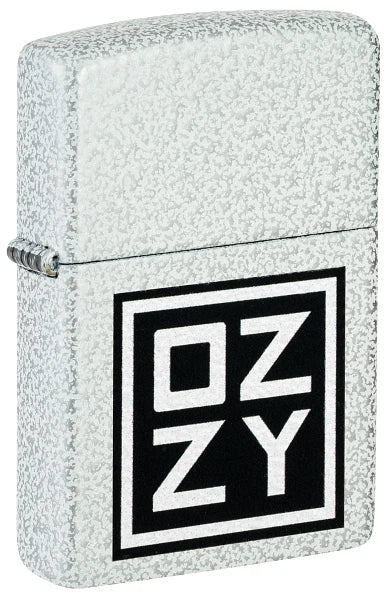 Zippo - Ozzy Osbourne "Ozzy Logo" - Zapalniczka z wykończeniem lodowcowym
