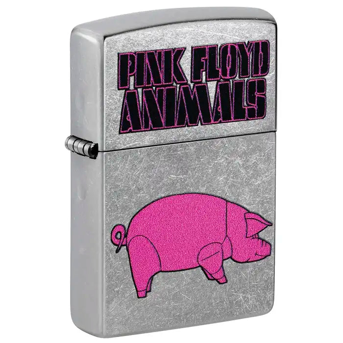 Zippo - Pink Floyd "Animals" - Uliczna chromowana zapalniczka