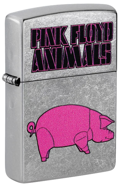 Zippo - Pink Floyd "Animals" - Uliczna chromowana zapalniczka