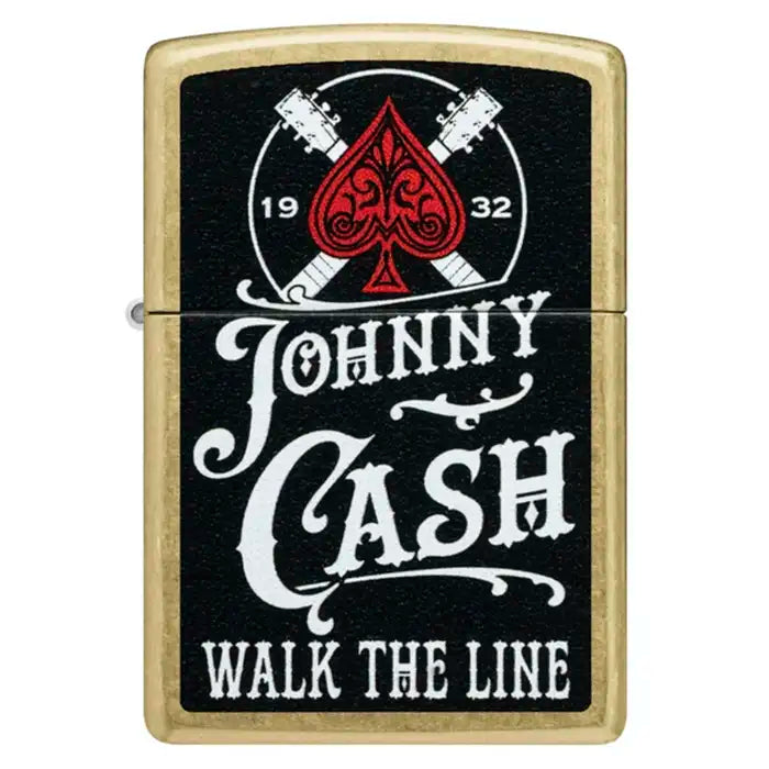 Zippo – Johnny Cash „Walk the Line” – Uliczna mosiężna zapalniczka