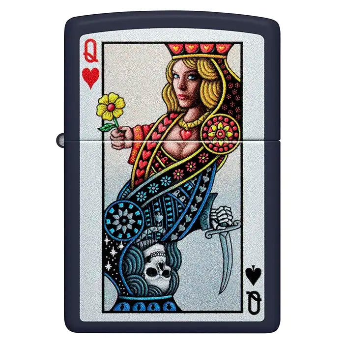 Zapalniczka Zippo - projekt Królowej Kier