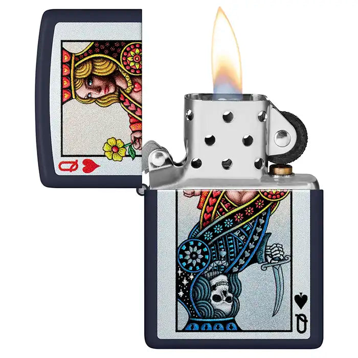 Zapalniczka Zippo - projekt Królowej Kier