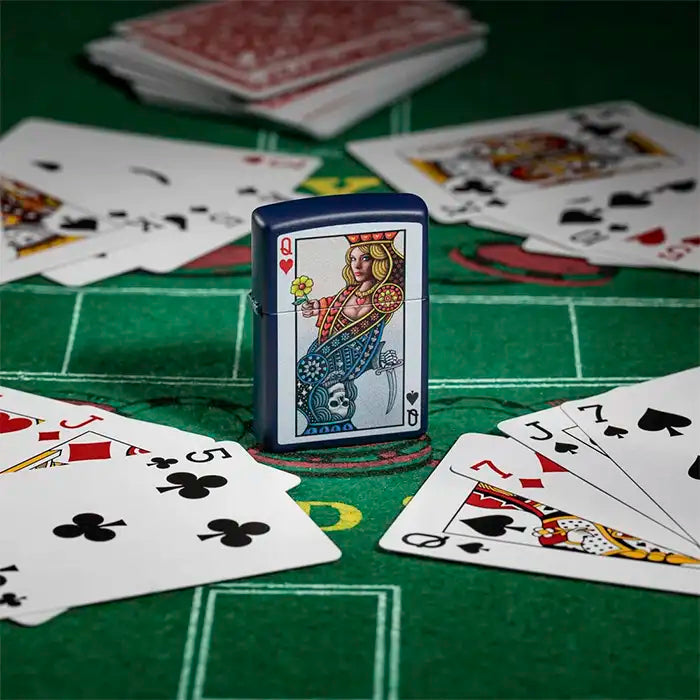 Zapalniczka Zippo - projekt Królowej Kier