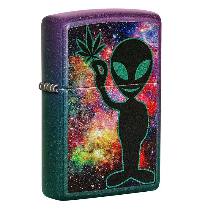 Zapalniczka Zippo - opalizujący wzór Alien