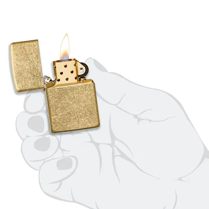 Zapalniczka Zippo - Mosiądz