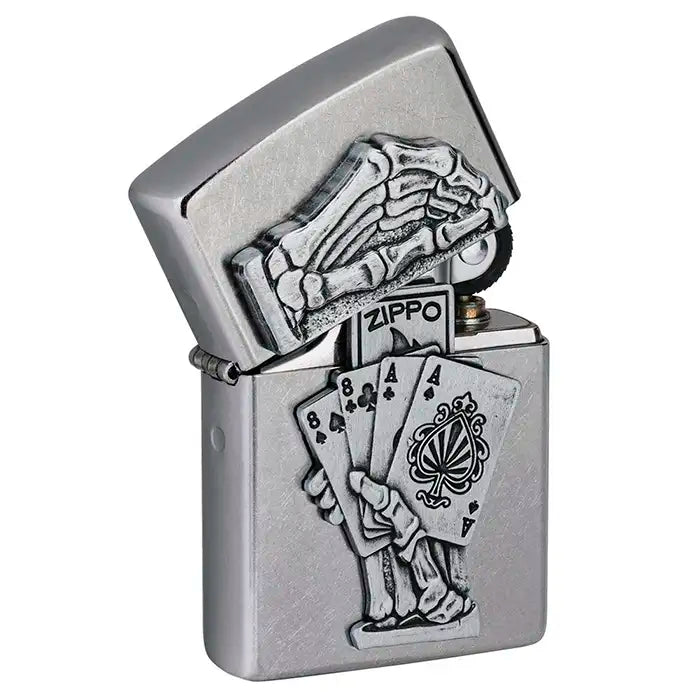 Zapalniczka Zippo - projekt 3D dłoni umarlaka