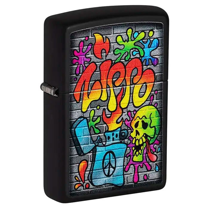Zapalniczka Zippo - projekt sztuki ulicznej