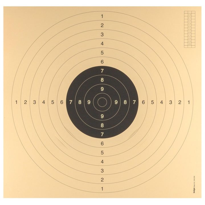 FFT i ISSF zatwierdzone przez pistolety - 55 cm x 53 cm - 100pcs