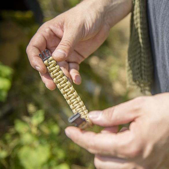 Bransoletka survivalowa - paracord