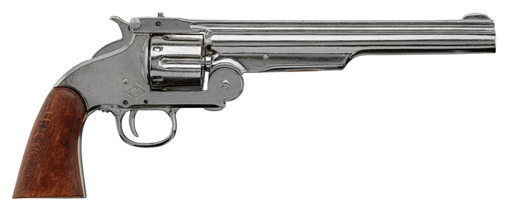 Denix - Smith & Wesson 1869 Revolver - Nikkelbelagt Dekormodell