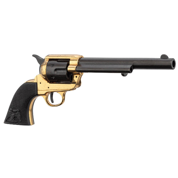 Replika rewolweru 1873 Peacemaker 7.5 - czarno-złota
