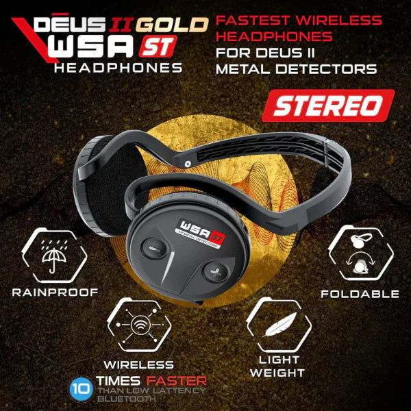 XP DEUS II GOLD Metalldetektor - HF2RCWSAST
