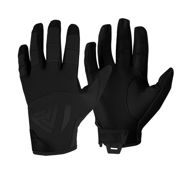 Hard Gloves - Black - Black
