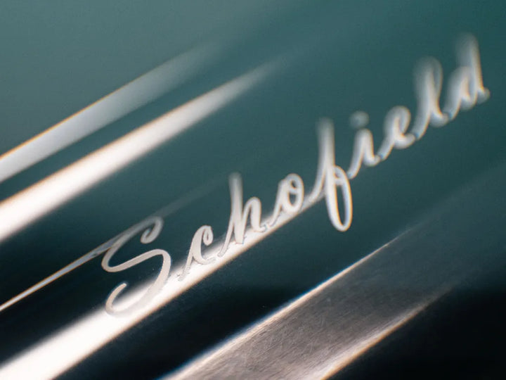 Schofielda nr. Rewolwer 3 — w całości z metalu — kulka 4,5 mm — nikiel w kolorze kości słoniowej