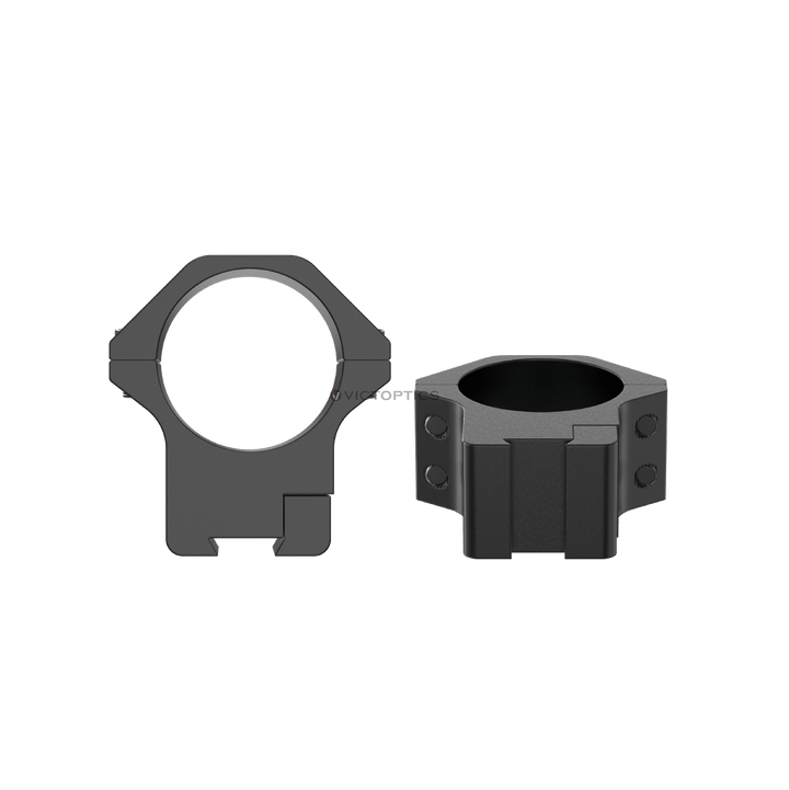 Victoptics - Pierścienie montażowe - Ø30mm z mocowaniem 11mm - Średnie