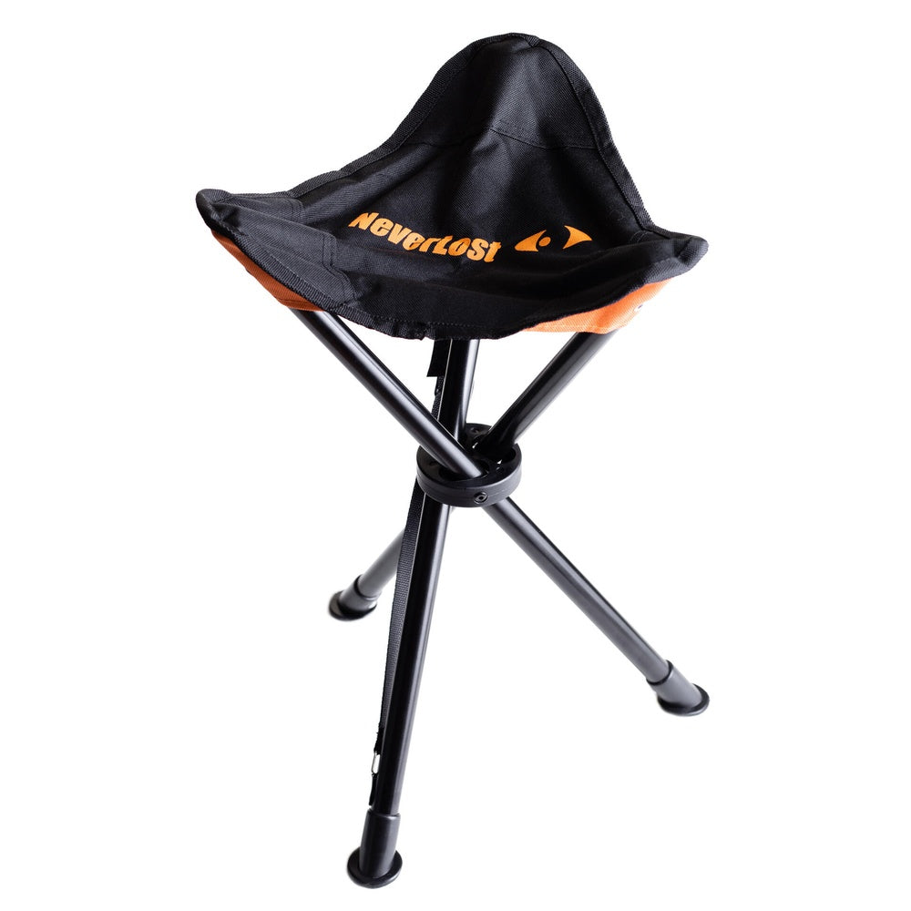 NeverLost Tripod Stol – Sammenleggbar Turstol for Jakt og Friluftsliv
