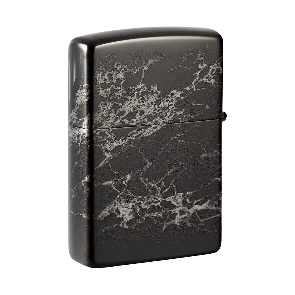 Zippo - Zippo Design - Zapalniczka 360 o wysokim połysku w kolorze czarnym