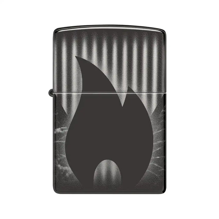 Zippo - Zippo Design - Zapalniczka 360 o wysokim połysku w kolorze czarnym