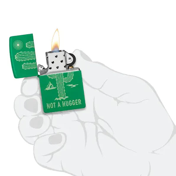 Zippo - Motyw Not a Hugger - Zapalniczka