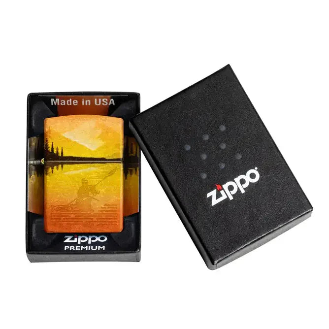 Zapalniczka kajakowa Zippo Tumbled Brass 540 Fusion