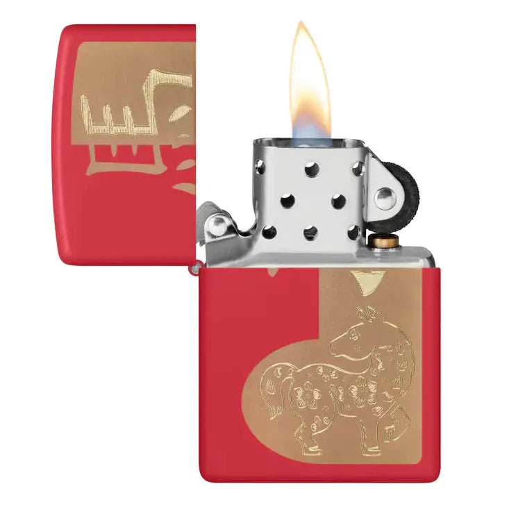 Zippo - 2026 Rok Motywu Konia - Zapalniczka