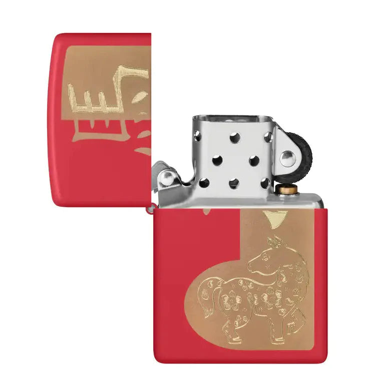 Zippo - 2026 Rok Motywu Konia - Zapalniczka
