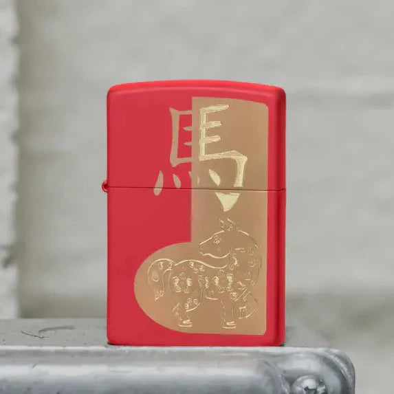 Zippo - 2026 Rok Motywu Konia - Zapalniczka