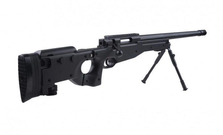 AGM - L96 AWP Fjærdrevet Softgun Sniper med Bipod - Svart - gameon.eu