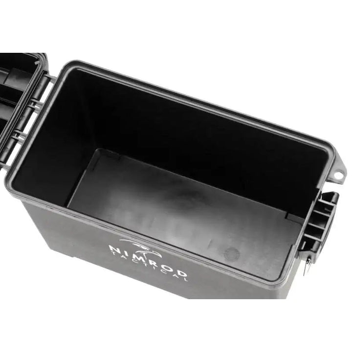 Ammo / Oppbevaringsboks med Mulighet for Låsing - Svart - Game-On.no