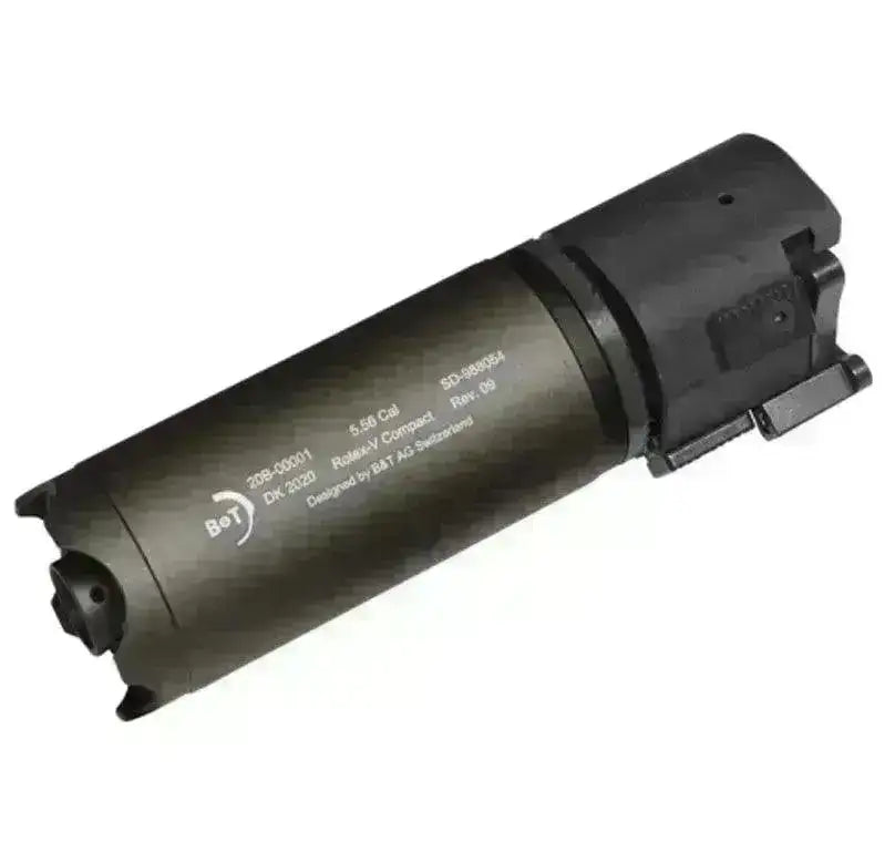 B&T Rotex-V Compact - Grå Softgun Lyddemper - Universal - Game-On.no