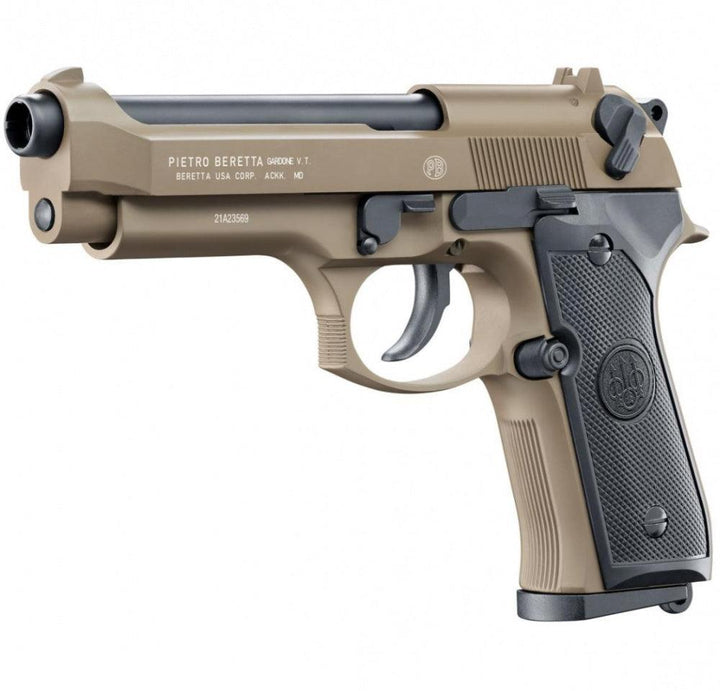 Beretta MOD 92 - Gassdrevet Softgun Pistol - Desert - gameon.eu