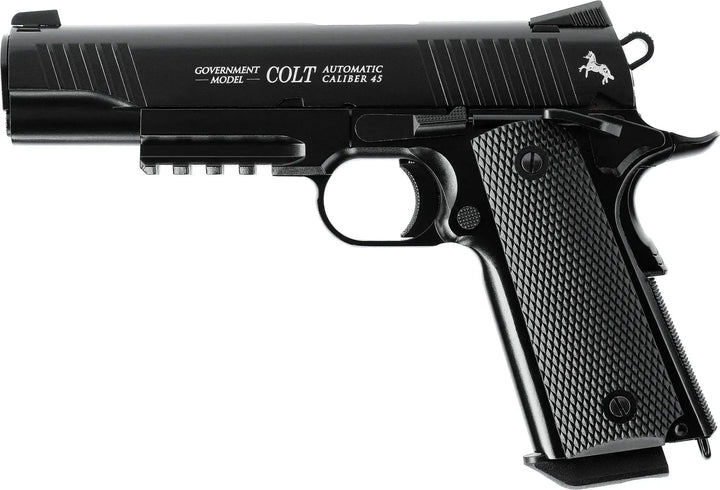 Colt M45 CQBP - Sort - 4.5mm BB - Game-On.no