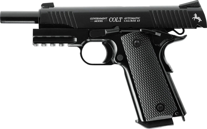 Colt M45 CQBP - Sort - 4.5mm BB - Game-On.no