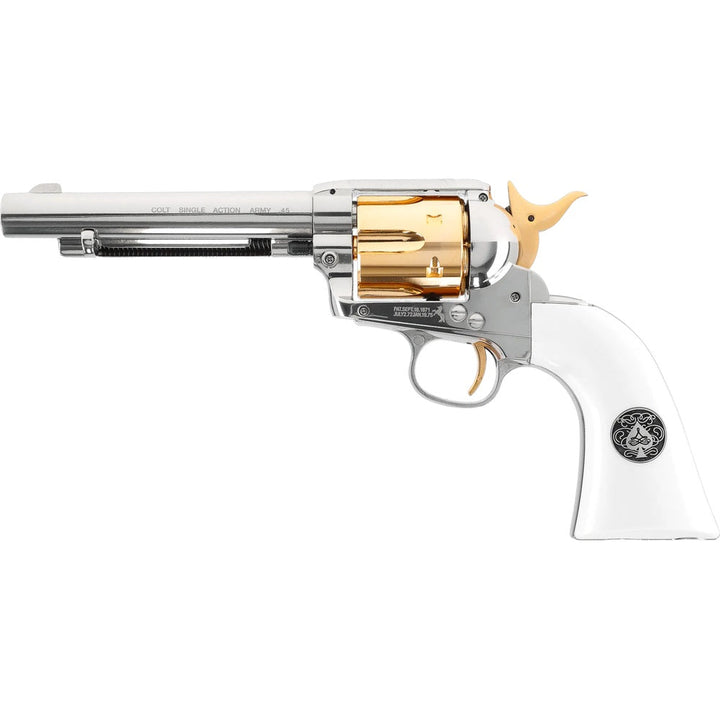 Peacemaker SAA .45 Smoke Wagon - Rewolwer zasilany CO2 - Śrut 4,5 mm