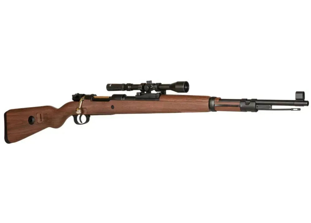 DBY - Kar98K Softgun Sniper Fjærdrevet - Sikte Inkludert - Game-On.no