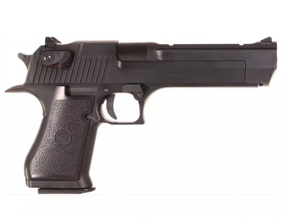 Desert Eagle .50AE Gassdrevet Softgunpistol med Koffert - Svart - Game-On.no