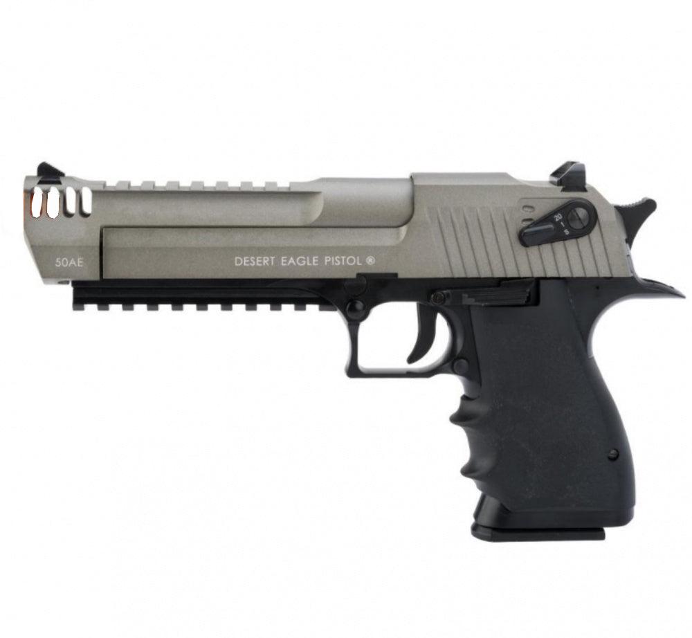 Desert Eagle L6 Semi/Full Auto Softgun Pistol CO2 - Dual Tone - Game-On.no